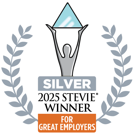 Stevie Awards 2025 Great Employers Silver Winner badge