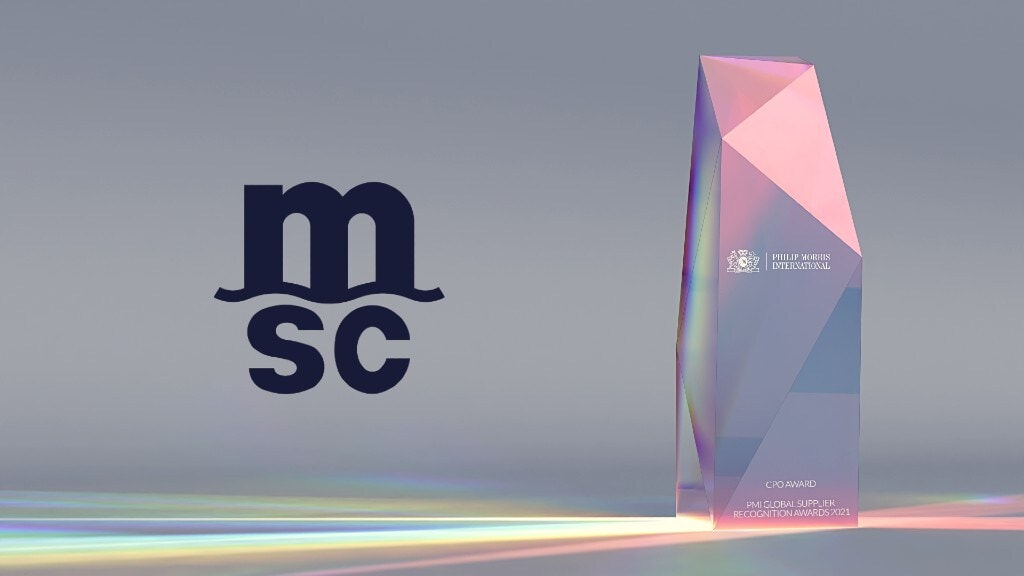 PMI suppliers award 2021 MSC