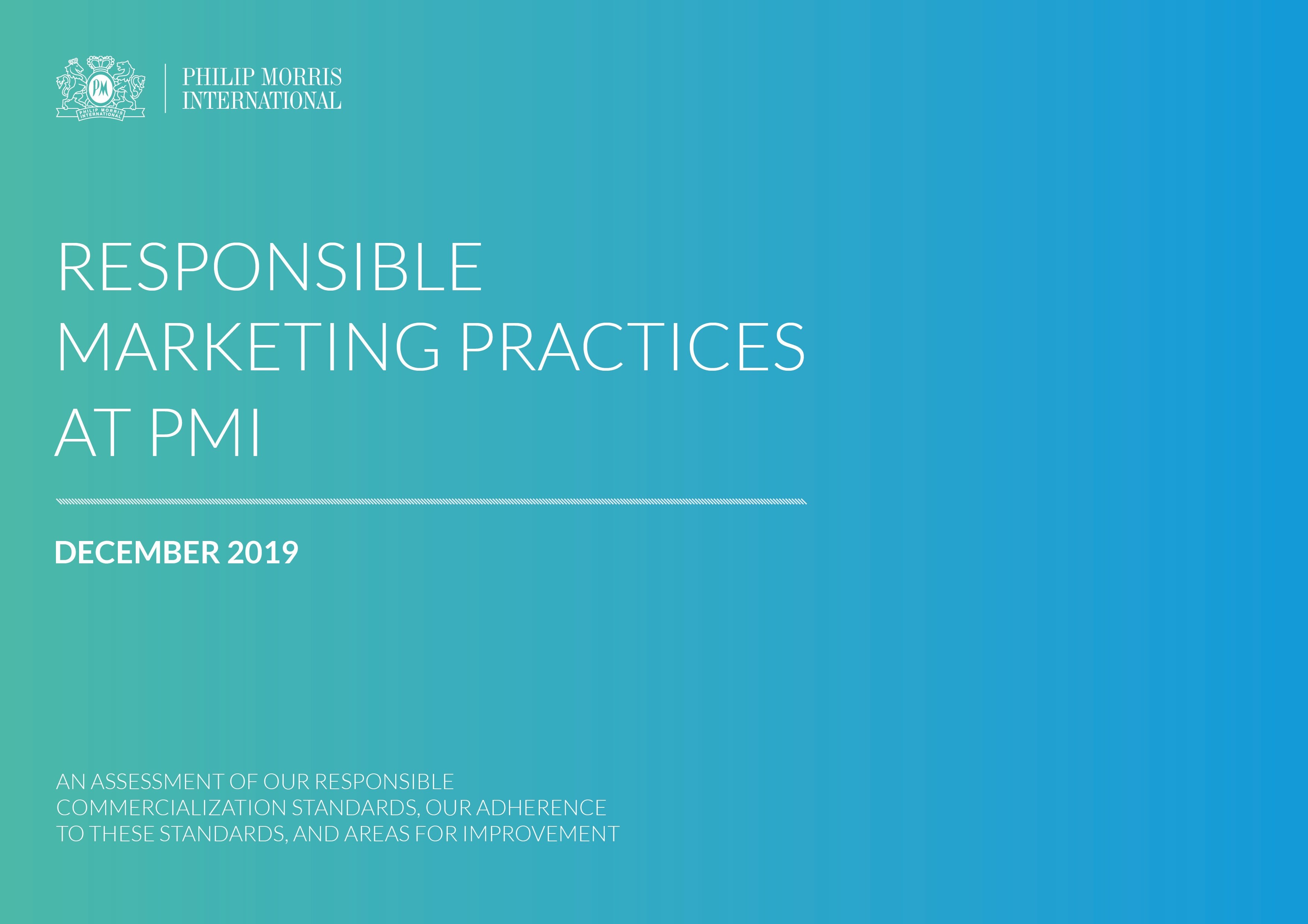 Responsible Marketing Practices at PMI