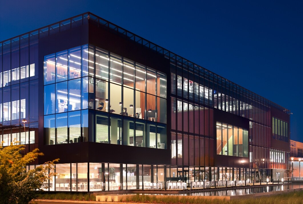 Cube external at night_banner