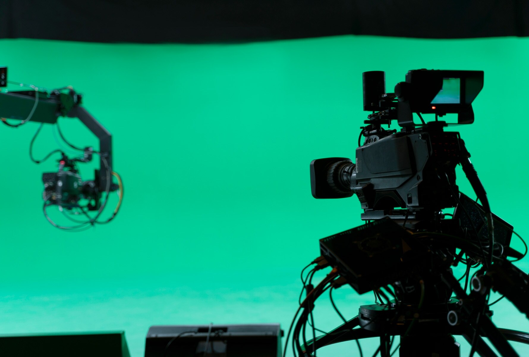 Camera TV studio landscape crop