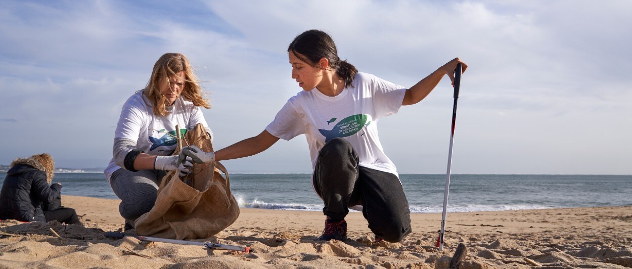 Cleaning litter Italy