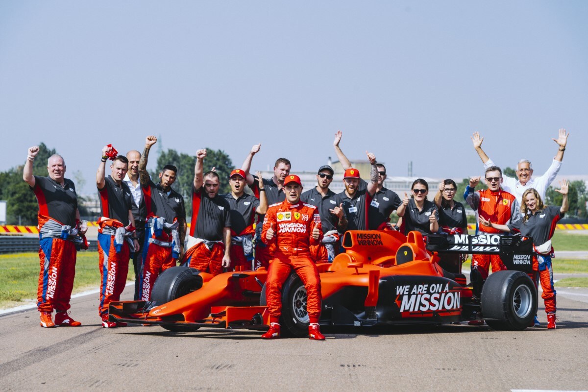 Ferrari F1 experience veterans group image