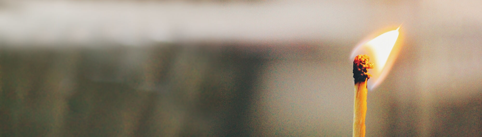 Burning-match-banner
