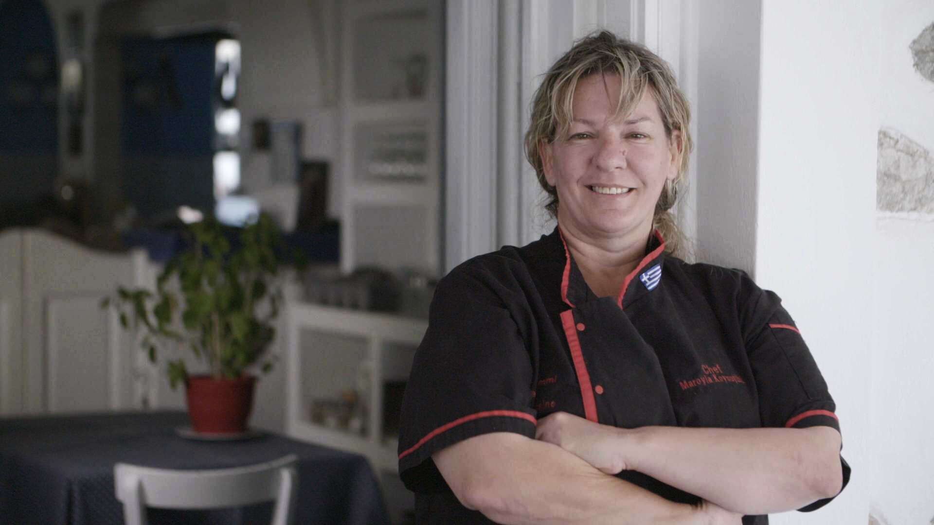 Maroula Kasoulini in Astypalea