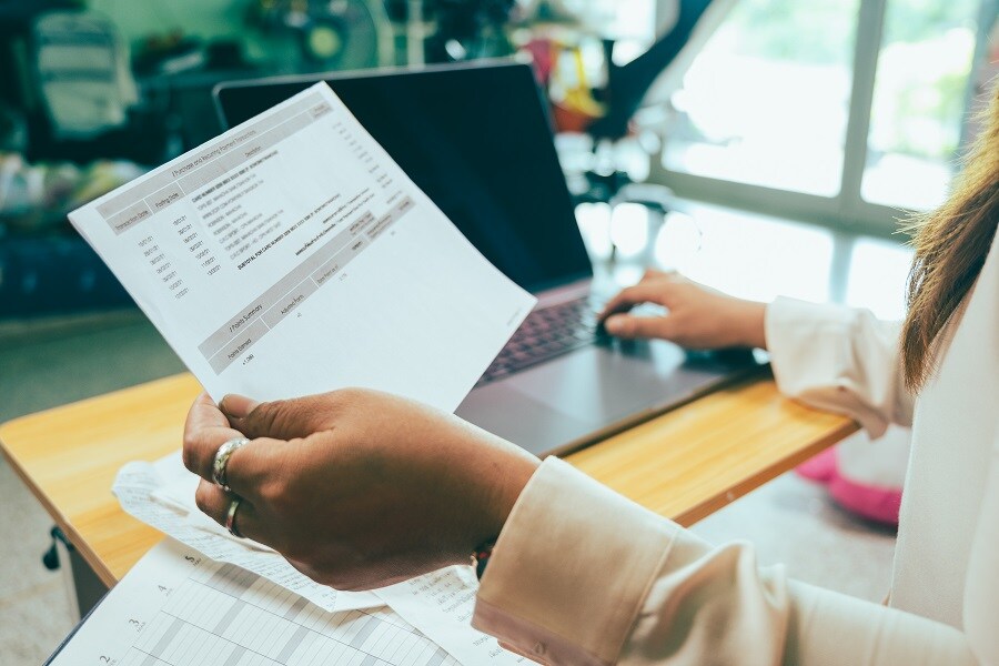 Supplier portal section highlight