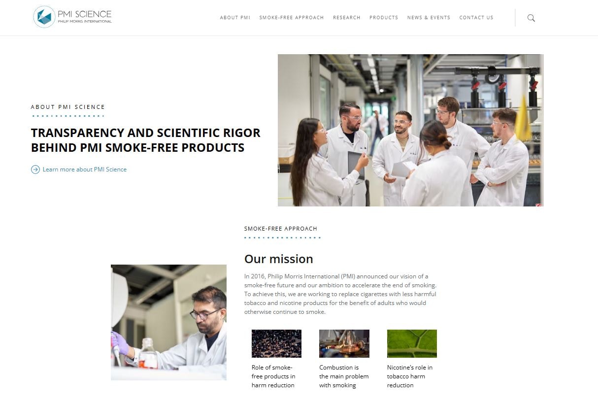 PMIScience screenshot PMIScience screenshot