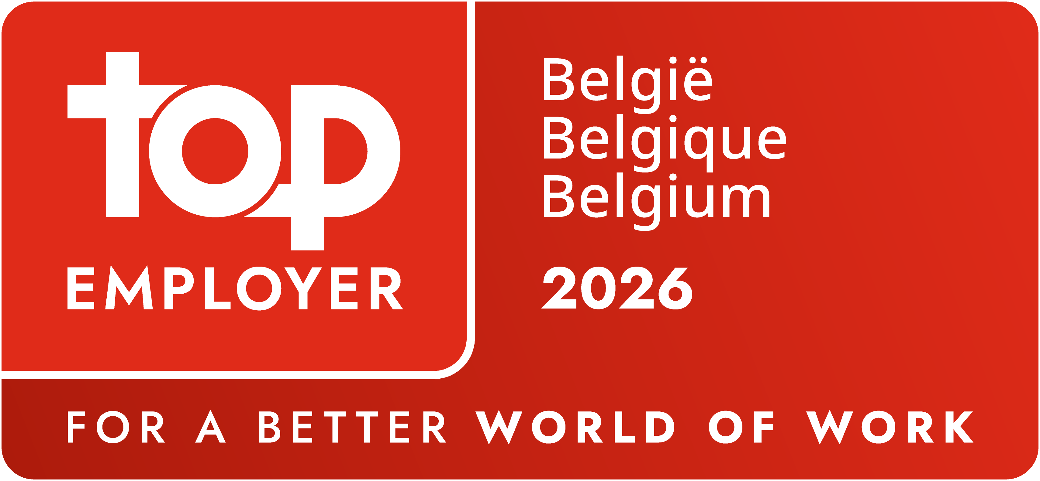 Top Employer Belgium 2026